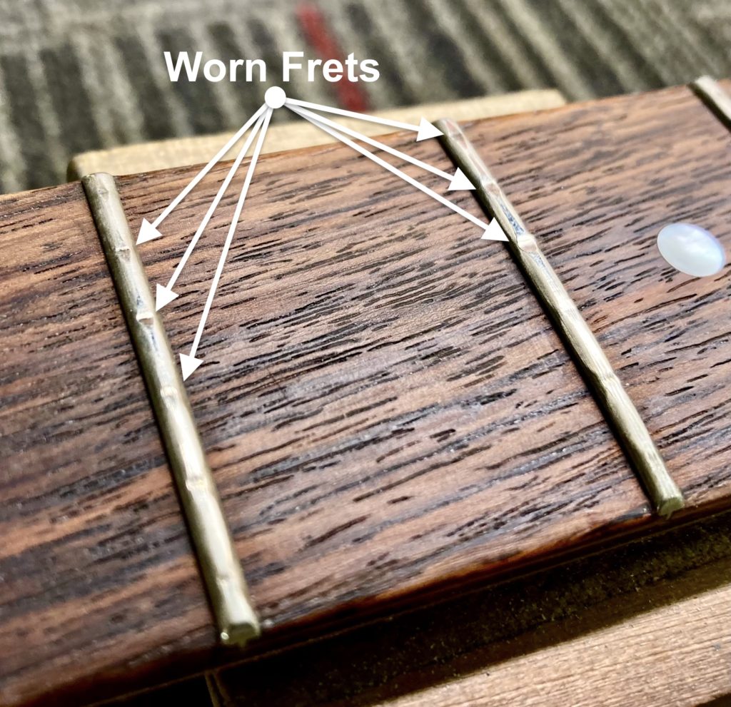 Fret Work: Level Crown and Polish - Calico Guitarworks