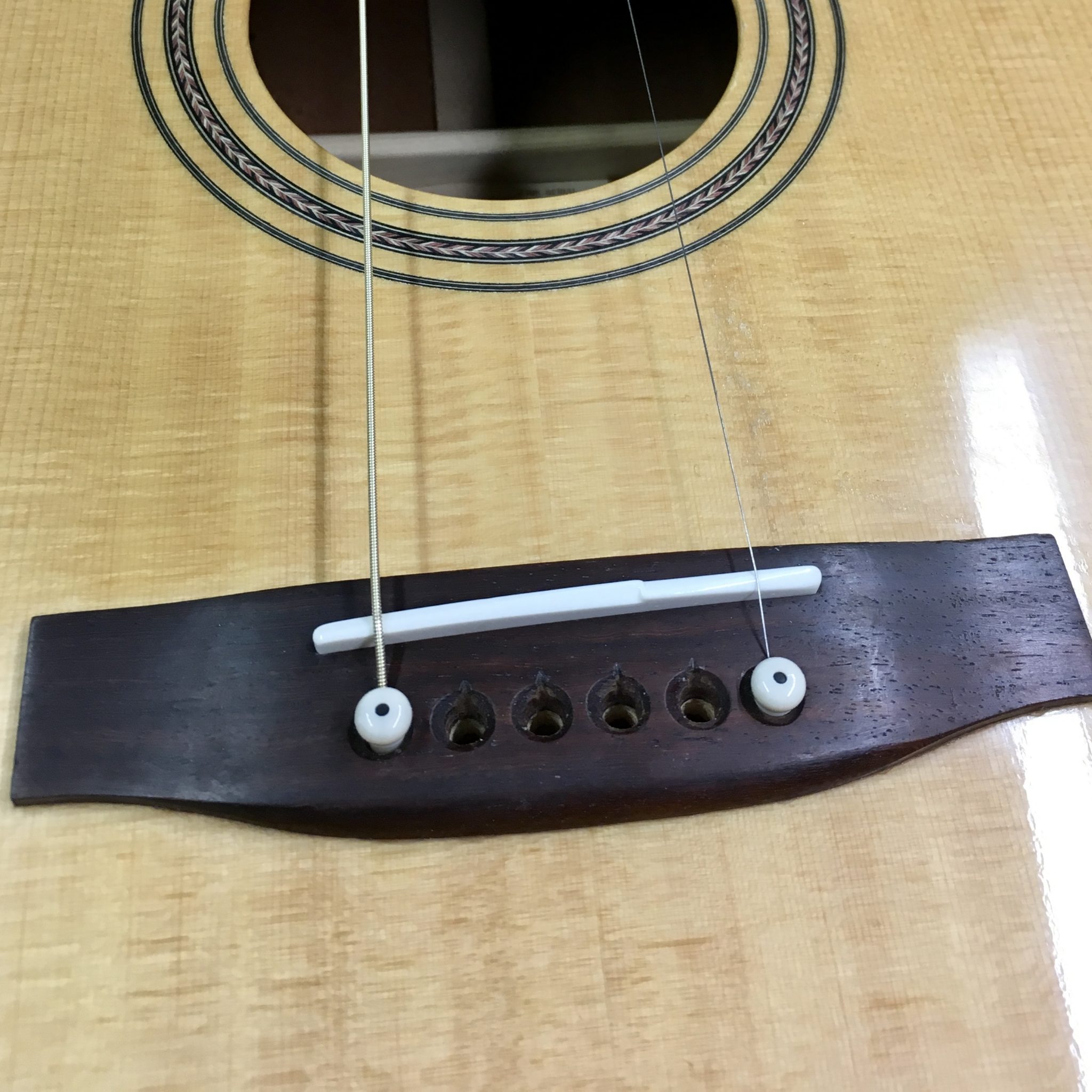 Making An Acoustic Guitar Saddle Calico Guitarworks