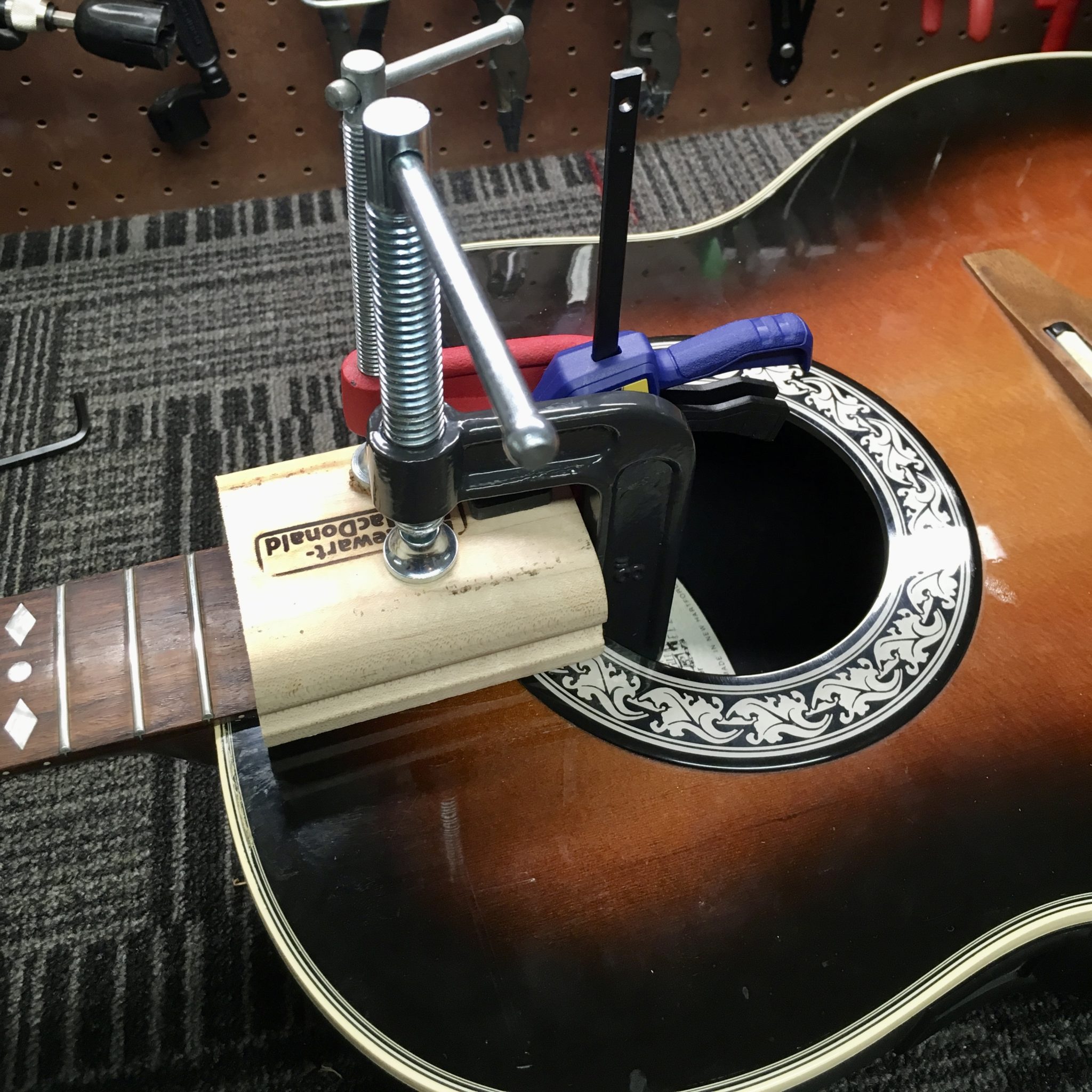 Acoustic Guitar Neck Resets Hybrid Neck Joints Calico Guitarworks