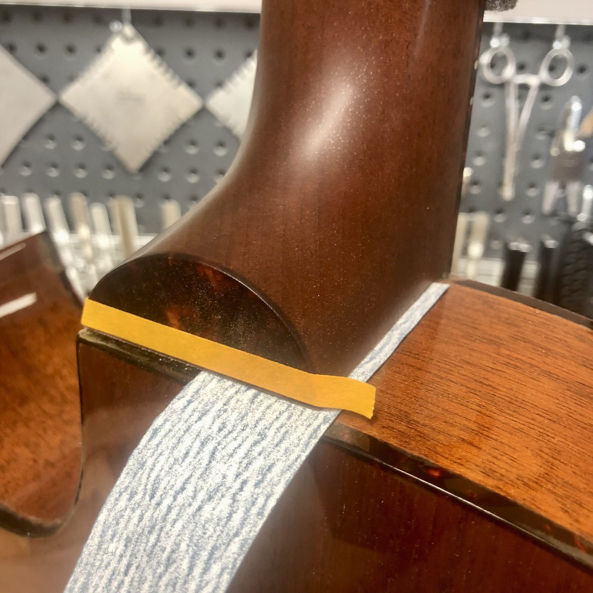 Acoustic Guitar Neck Resets Hybrid Neck Joints Calico Guitarworks