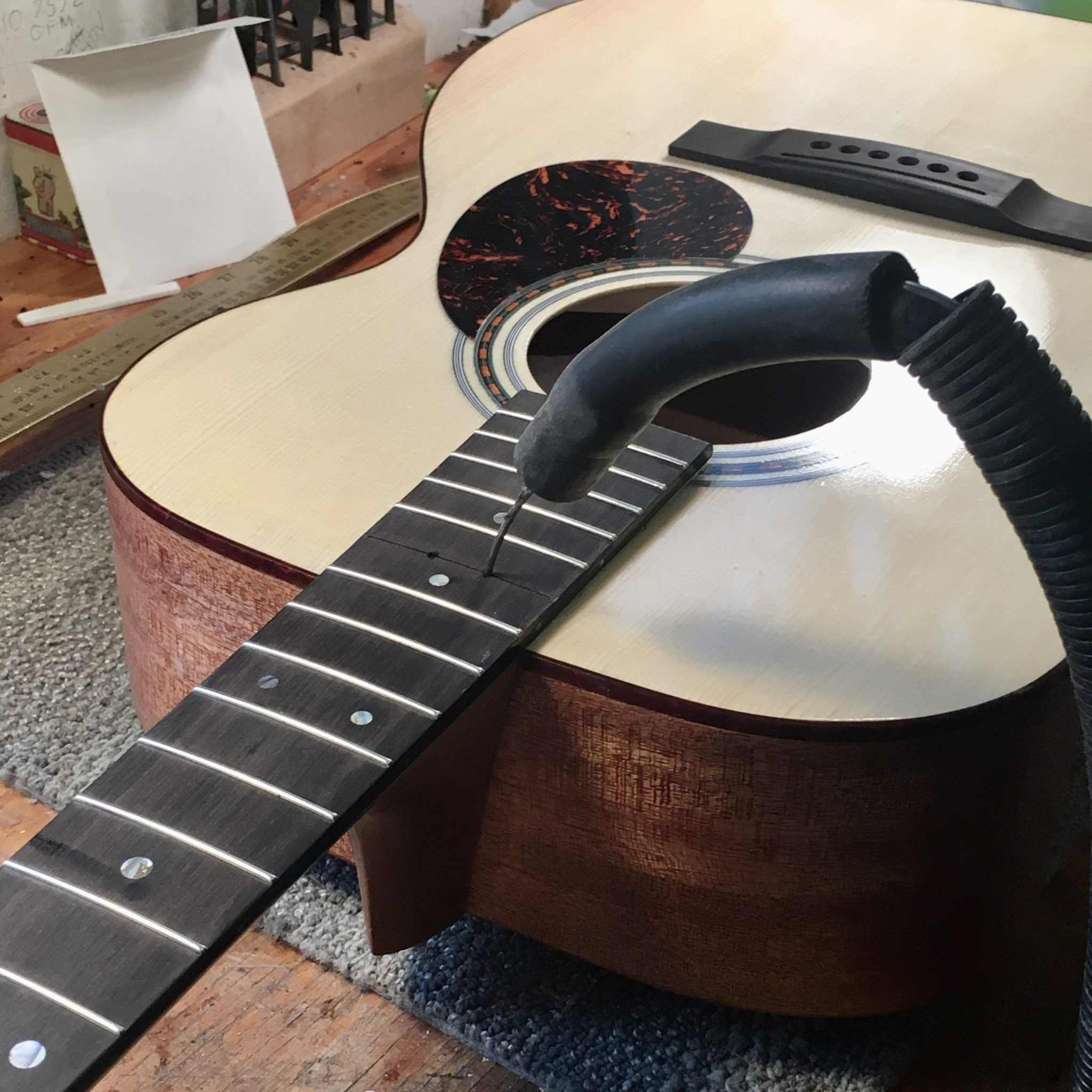 Acoustic Guitar Neck Resets Martin Mortise and Tenon Calico Guitarworks