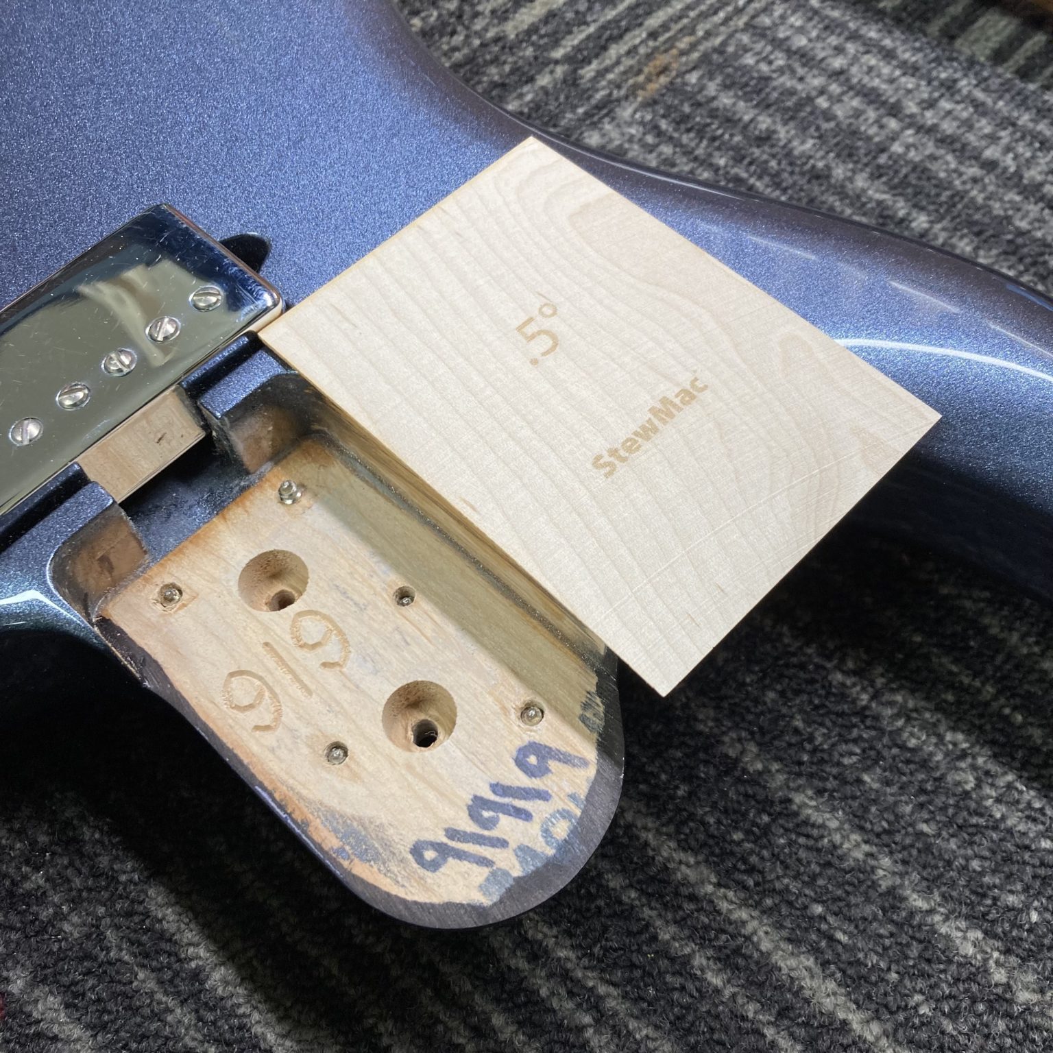 Electric Guitar Neck Shims Calico Guitarworks